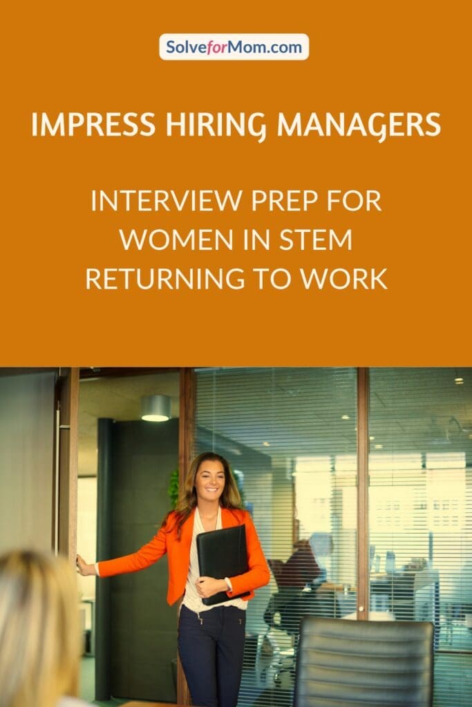 Graphic with a 30–60 second interview script template for how to explain a career gap in an interview, including neutral facts, credibility bridge, and direction forward.